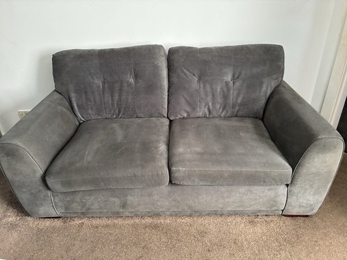 Grey settees - 2,