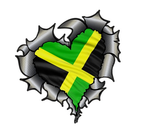 Heart shape carbon fibre - heart,