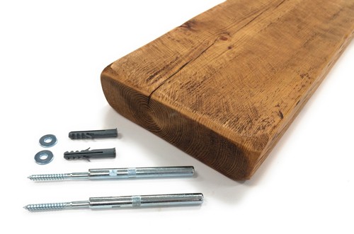 English oak floating - floating, shelf