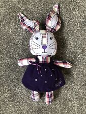 Ted Baker Purple Patchwork Bunny Rabbit Teddy 