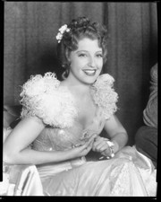 Jeanette MacDonald Breathtaking smiling portrait Vintage 8x10 Studio Negative