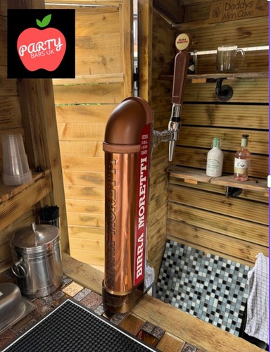 New style birra moretti pump - new,