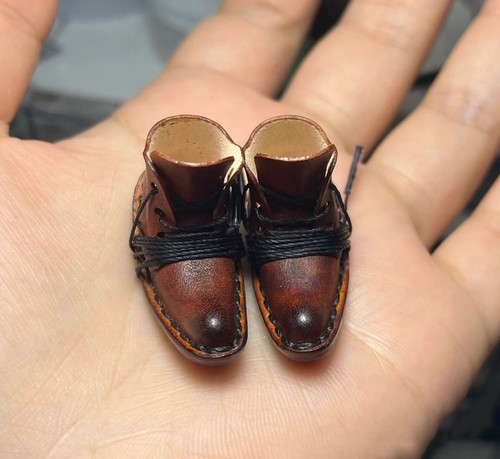 Blythe doll brown shoes - doll,