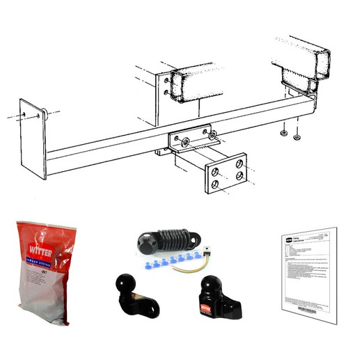 Witter towbar for vauxhall - towbar,