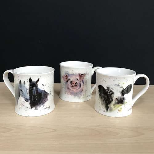 Bree merryn farm animal mugs - animal,