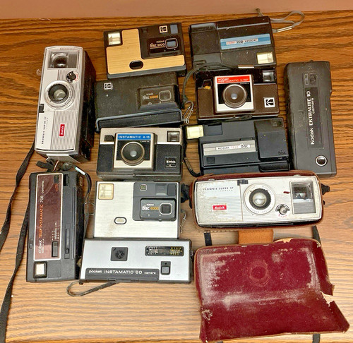 Vintage kodak camera lot - vintage,