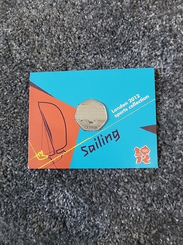 2011 sailing 50p coin - 50p,