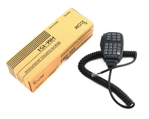 Icom 151 full keypad remote - full,