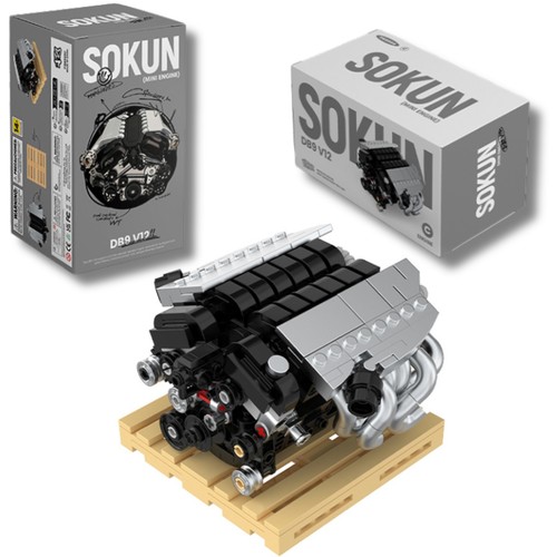 Powerbuild db9 v12 mini engine - powerbuild,