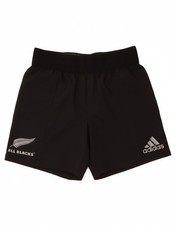 ADIDAS Mens All Blacks Graphic Sport Shorts Medium  Black Polyester BP28