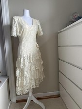 Vintage berkertex cream lace