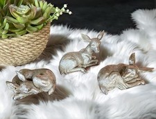 Set of 3 Deer Stags Ornaments