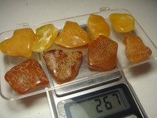 AMBER / raw baltic stones