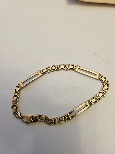 9ct gold bracelet mechanical - 9ct,