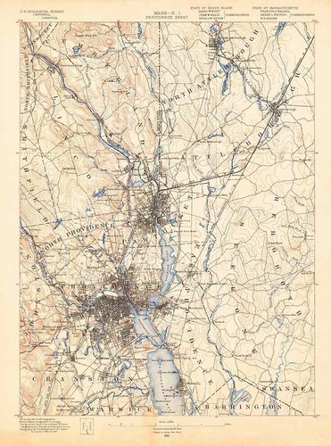 1889 topo map providence - topo,