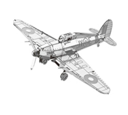 Metal model hurricane fighter - metal,