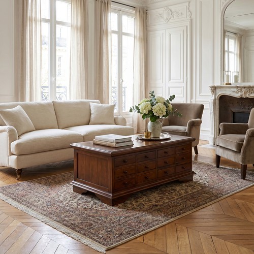 Mahogany coffee table - mahogany, 12