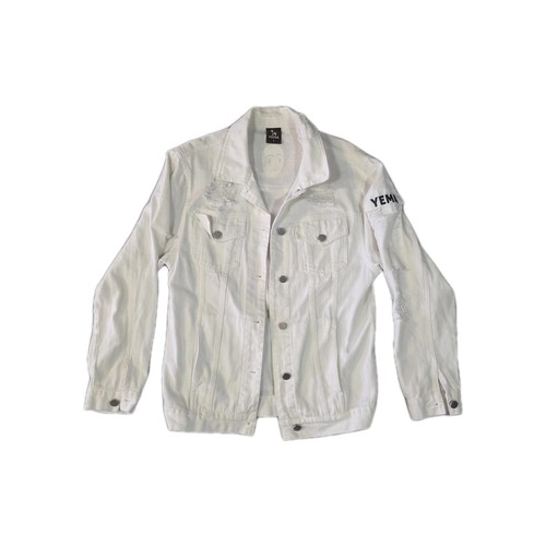 Yema men white - white, jacket