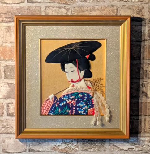 Vintage japanese oshi silk - vintage,