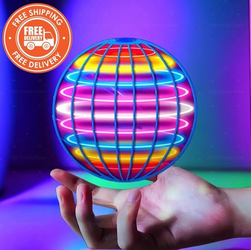 Led flying spinner ball - led,