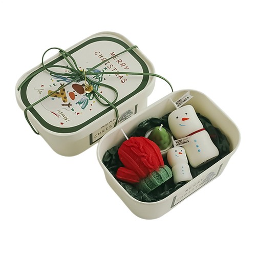 Christmas scented candle gift - christmas,