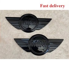 2XBlack MINI Cooper Emblem