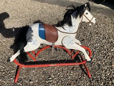 Vintage Triang tin-plate Rocking Horse