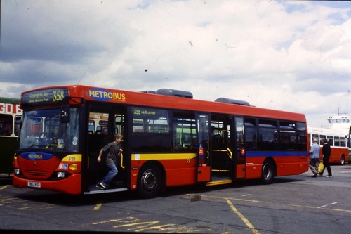 35mm original colour bus slide - original,