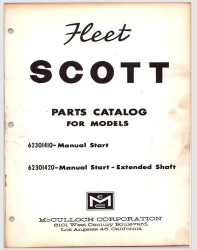 Scott mcculloch fleet - mcculloch,