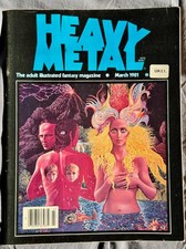 HEAVY METAL fantasy magazine