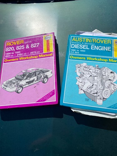 Haynes rover workshop - rover, manual