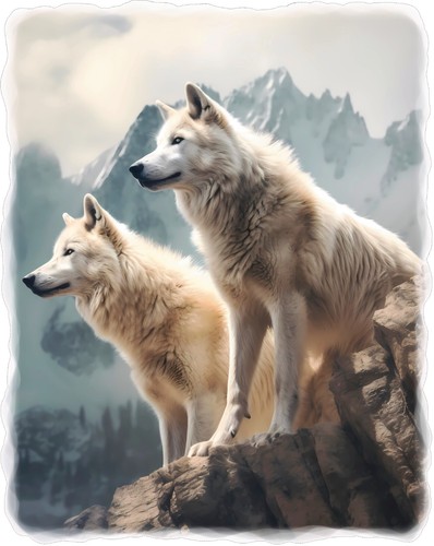 Wolf pack mountain - pack,