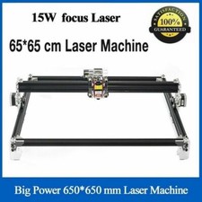 15000MW CNC Blue Laser Engraving Machine 15W Cutter 650x650mm DIY Engraver lazer