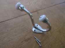 Cast iron Rustic hat & coat hooks vintage old English Victorian retro pegs