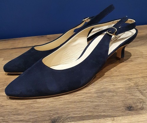 Paul green navy suede ladies - paul,