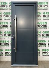 ALUMINIUM FRONT DOOR ANTHRACITE GREY EXTERNAL EXTERIOR LONG BAR HANDLE METAL