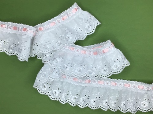 Quality white gathered - white,