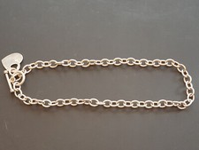 Modern .925 Hallmarked Sterling Silver Chain Link Necklace - 37g - 40cm