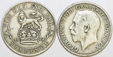 1920 to 1927 George V Silver