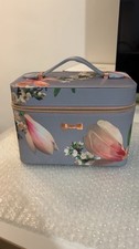 Ted Baker Large Floral Makeup Bag Cosmetic Toiletry Brand New