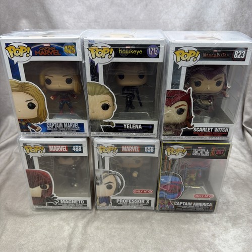 Funko pop marvel lot 6 - funko, of