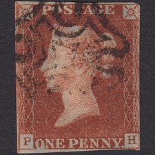 X24 1841 1d red - qv,