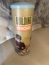 M1 Toys 1973. Building Bricks Original Set, With Manual Vintage Toys Collectable