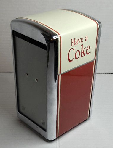 Coca cola napkin - coca-cola, dispenser