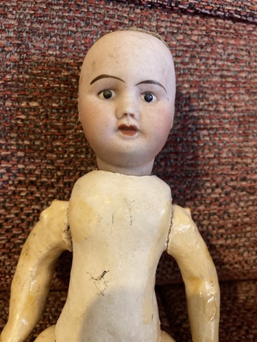 Rare antique bisque - bisque, headed