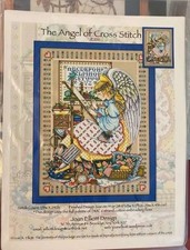 Angel cross stitch - of,