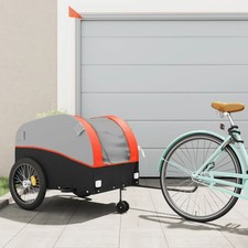 WALPLUS Bike Trailer Black