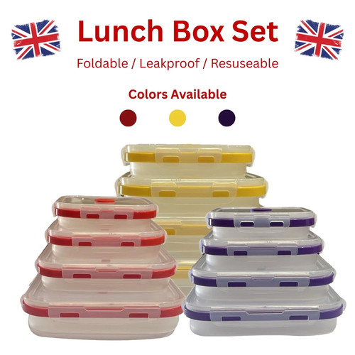 Set collapsible silicone - 4,