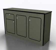 MDF Camper Kitchen Pod Kit Van Furniture Unit Campervan Storage Cupboard POD040W