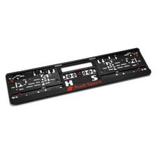 AUDI SPORT NUMBER PLATE PLINTH